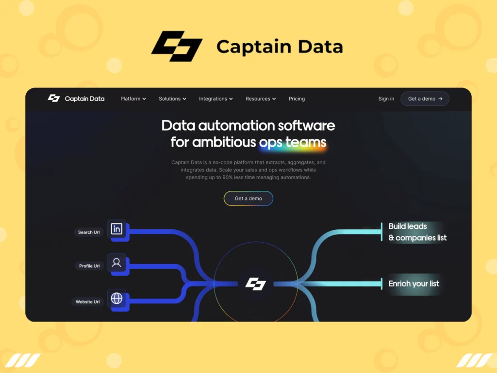 Best Social Media Scraping Tools: Captain-Data