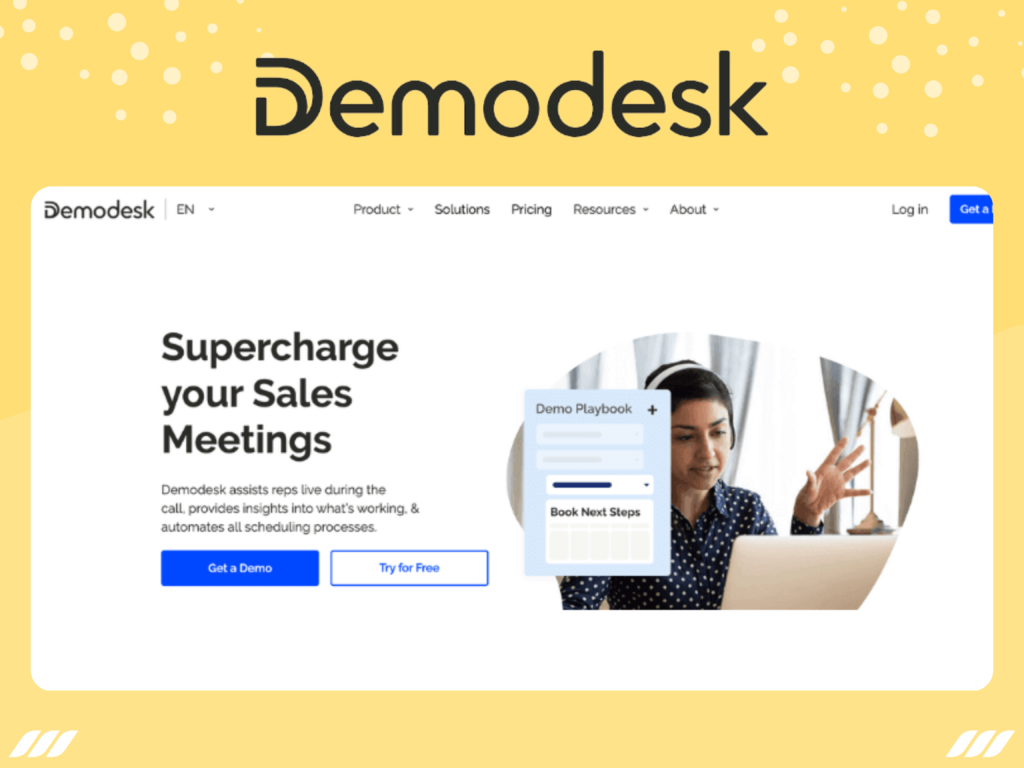 Best Sales Prospecting Tools: Demodesk