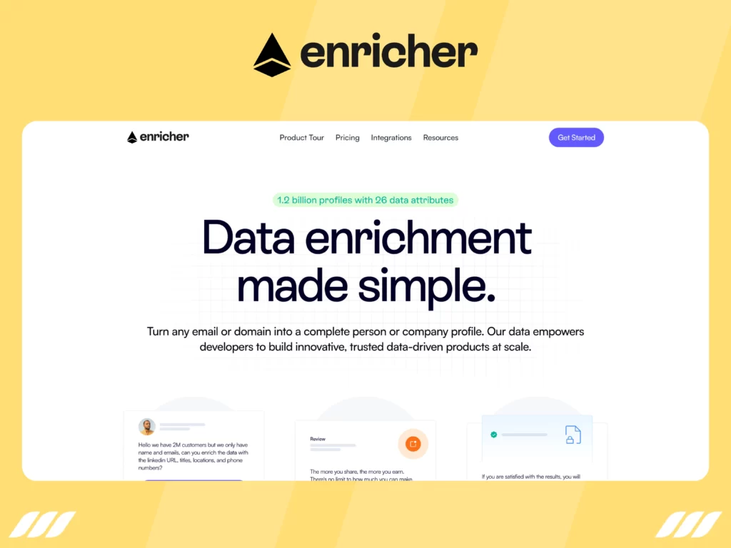 Best Data Enrichment Tools: Enricher