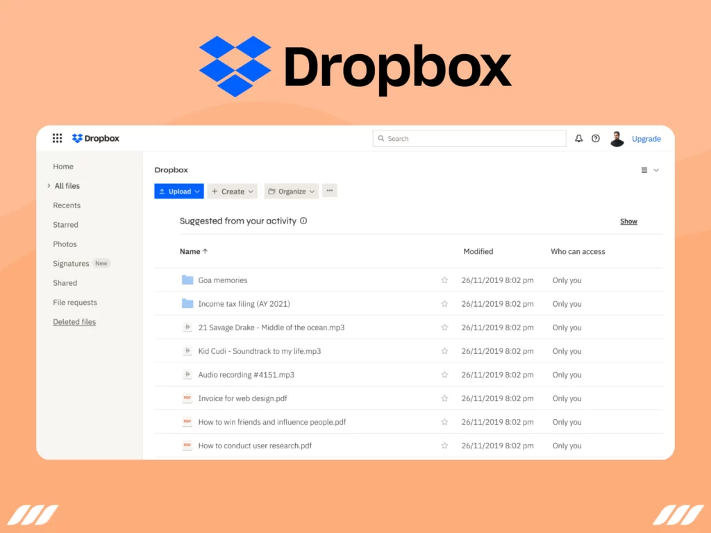 B2B SaaS Guide: Example-1 Dropbox