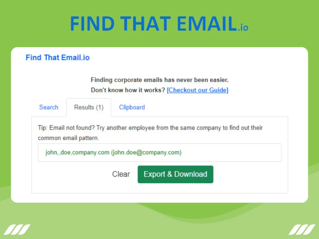 Best Email Finder: Find-That-Email