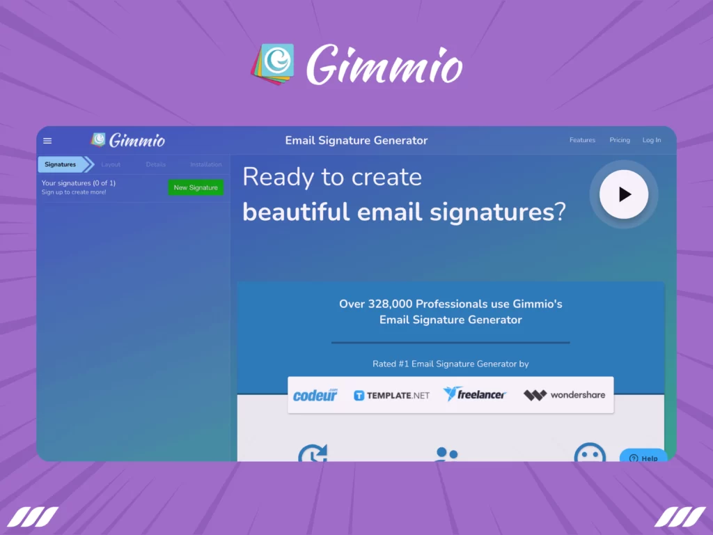 Email Signature Tool: Gimmio