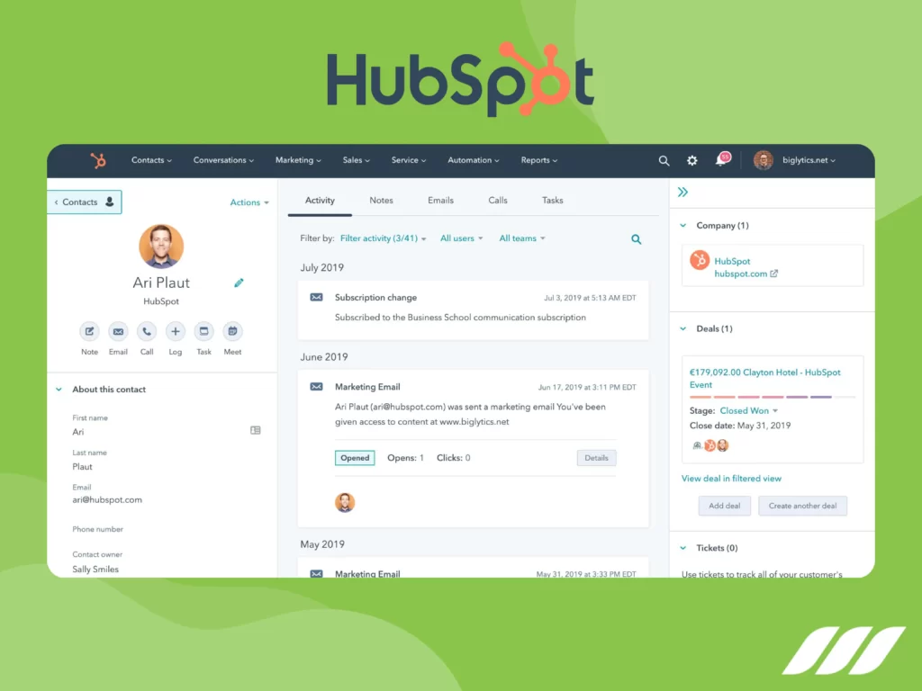 B2B SaaS Guide: HubSpot