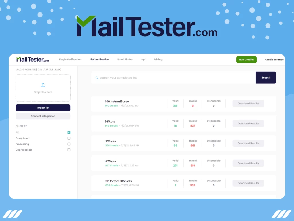 Best Sales Prospecting Tools: MailTester
