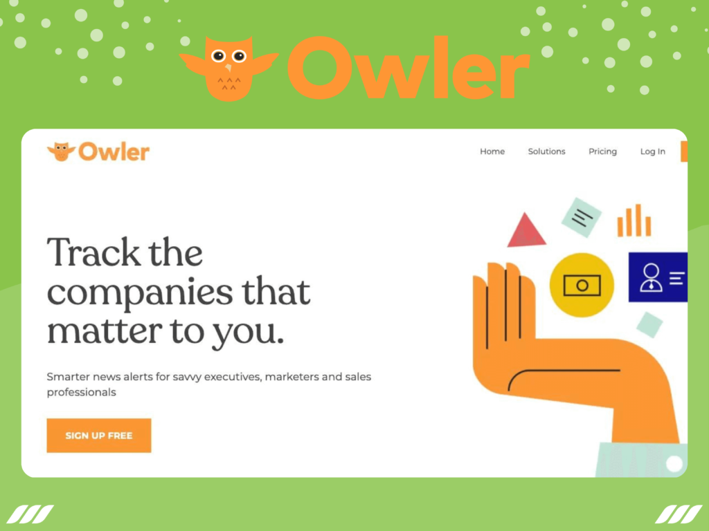 Best Sales Prospecting Tools: Owler