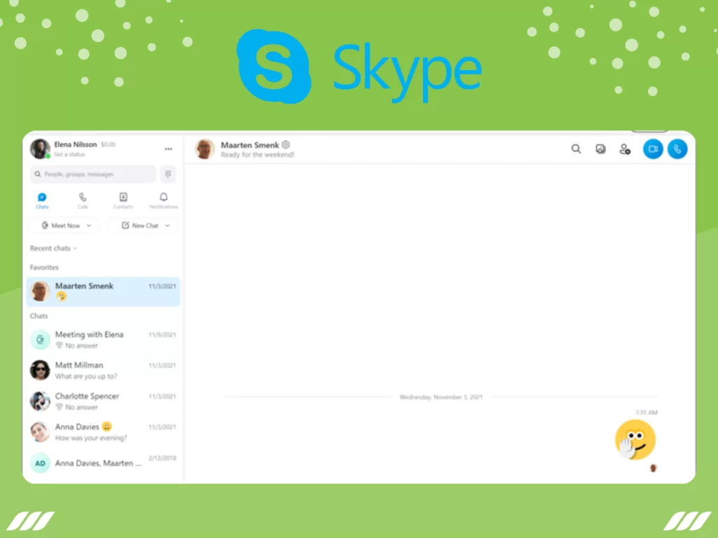 Best Sales Prospecting Tools: Skype