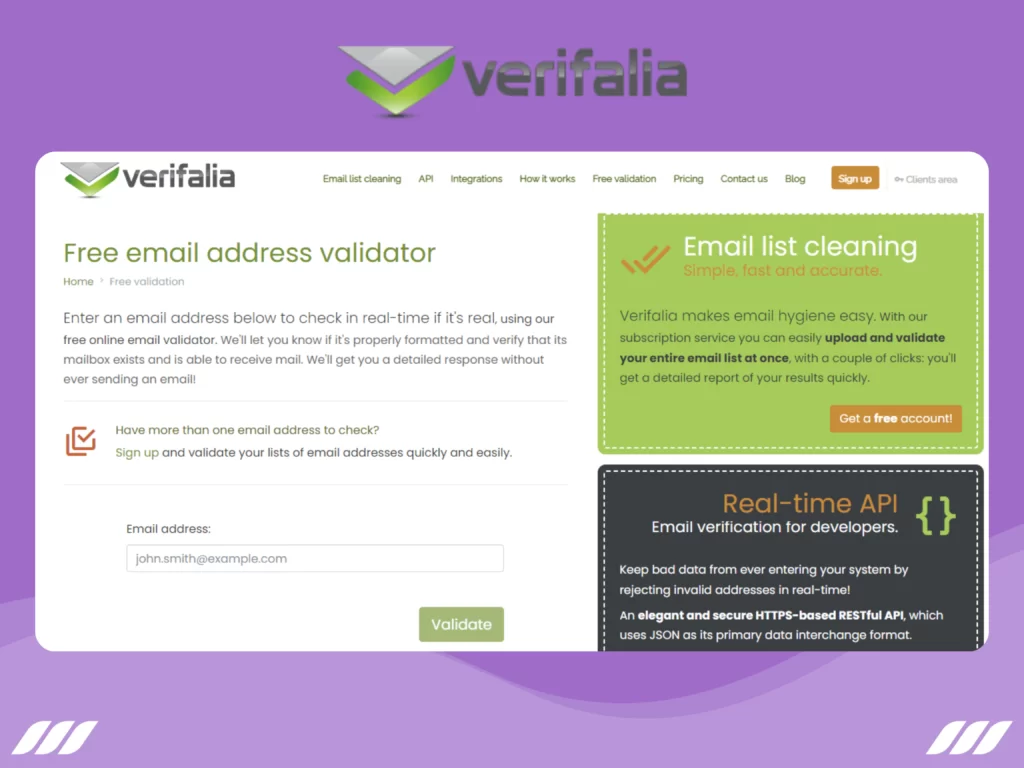 Best Email Finder: Verifalia