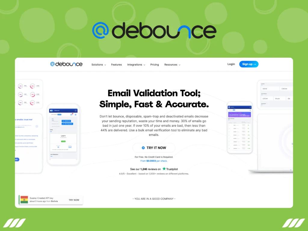 Best Email Verification Tools: DeBounce