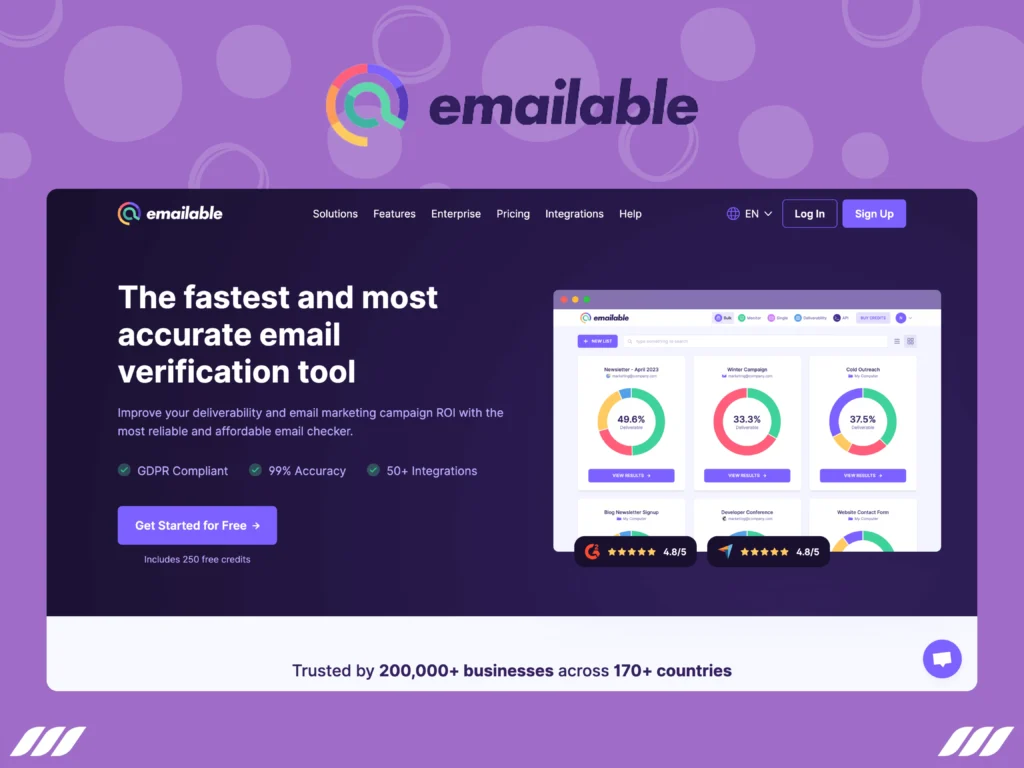 Best Email Verification Tools: Emailable