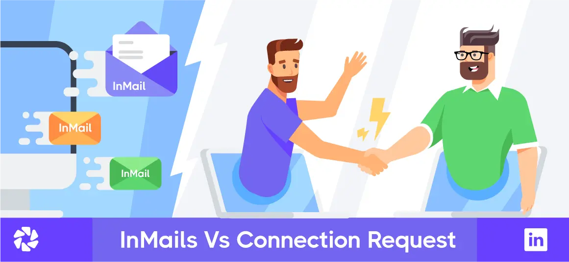 Compare LinkedIn InMail vs Connection Request