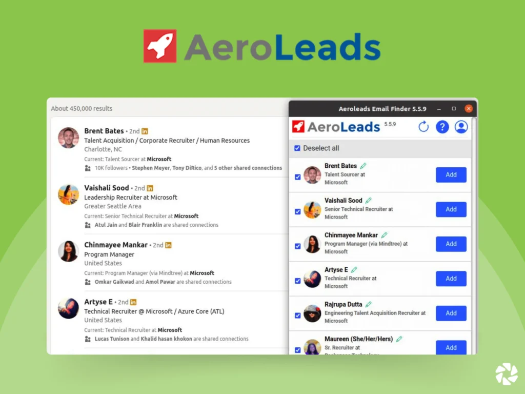 Best LinkedIn Marketing Tools: Aeroleads