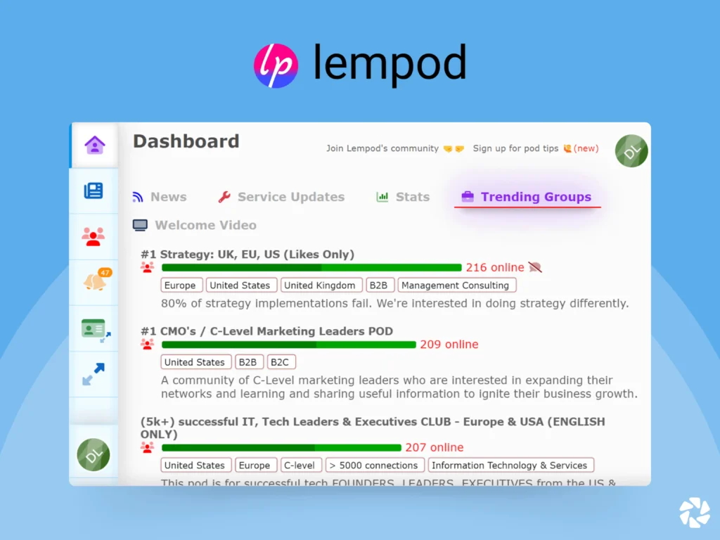 Best LinkedIn Marketing Tools: Lempod