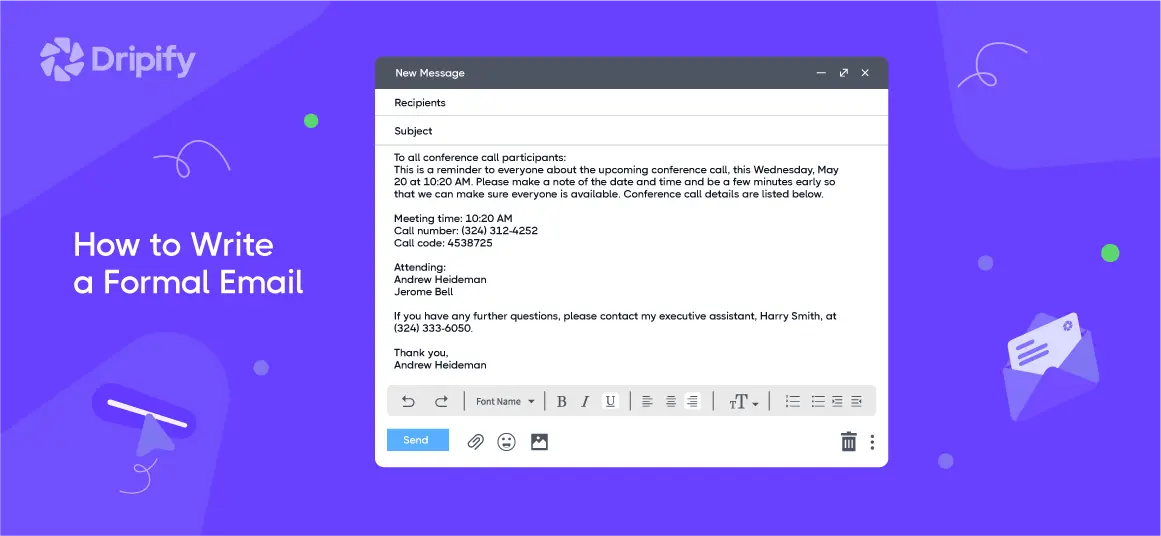 How to Write a Formal Email with Examples and Templates